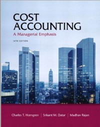 Cost Accounting : a Managerial Emphasis (E-Book)
