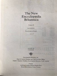 The New Encyclopaedia Britannica (Vol. 26)