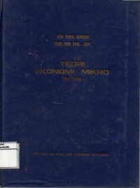 Seri Buku Schaum Teori dan Soal-Soal : Teori Ekonomi Mikro (Edisi Kedua)