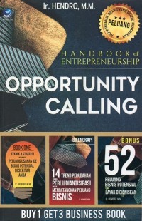 Handbook of Entrepreneurship : Opportunity Calling