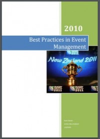 Best Practices in Event Management (E-Book)