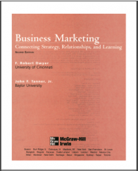 Business Marketing : Connecting Strategy, Relationships, and Learning Second Edition (E-Book)