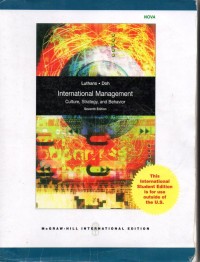 International Management : Culture, Strategy, And Behaviour (Seventh Edition)