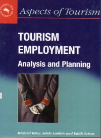 Tourism Employment : Analysis and Planning