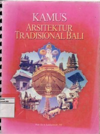 Kamus Arsitektur Tradisional Bali