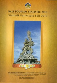 Bali Tourism Statistic 2013 (Statistik Pariwisata Bali 2013)