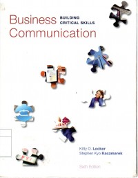 Business Communication Building Critical Skills (Sixth Edition)
