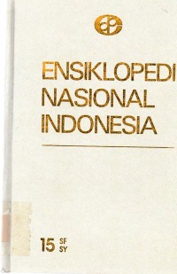 Ensiklopedia Nasional Indonesia (Jilid 15)