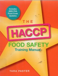 The HACCP: Food Safety Trainning Manual