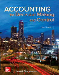 Accounting for Decision Making and Control (E-Book)