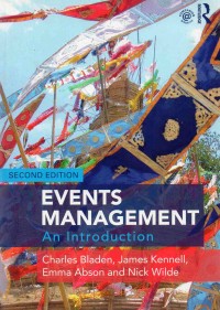 Events Management An Introduction (Second edition)