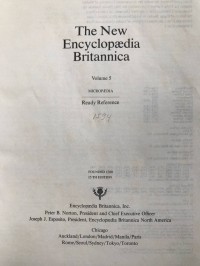 The New Encyclopaedia Britannica (Vol. 5)