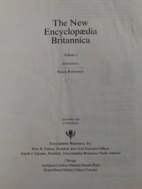 The New Encyclopaedia Britannica (Vol. 2)