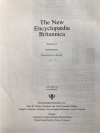 The New Encyclopaedia Britannica (Vol. 23)
