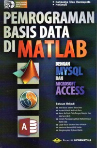 Pemrograman Basis Data di Matlab dengan MYSQL dan Microsoft Access
