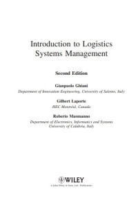 Introduction to Logistics Systems Management (E-Book)