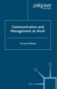Communication and Management at Work (E-Book)