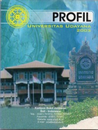 Profil Universitas Udayana 2003