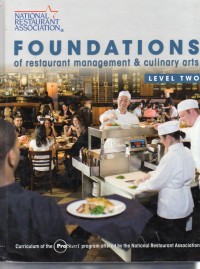 Foundations of Restaurant Management & Culinary Arts (Level Two)