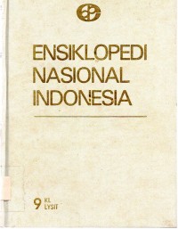 Ensiklopedia Nasional Indonesia (Jilid 9)