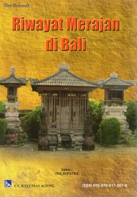 Riwayat Merajan di Bali