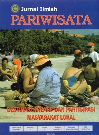 Jurnal Ilmiah Pariwisata Vol.2 No.1 September 2012