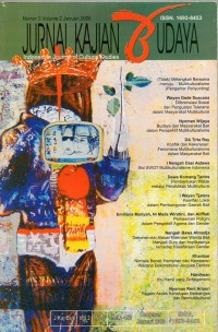 Jurnal Kajian Budaya: Nomor 3  Volume 2 Januari 2005