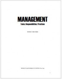 Management Tasks, Responsibilities, Practices (E-Book)