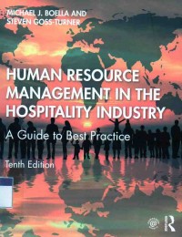 Human Resource Management in the Hospitality Industry: A Guide ...