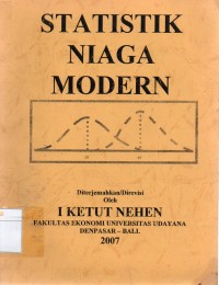 Statistik Niaga Modern