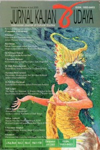 Jurnal Kajian Budaya (Volume 2 Nomor 4 Juli 2005)