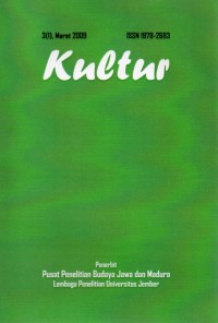 Kultur : Volume 3(1) Maret 2009)