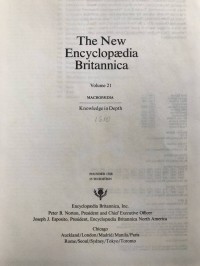 The New Encyclopaedia Britannica (Vol. 21)