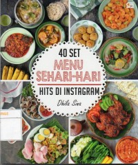 40 Set Menu Sehari-Hari (Hits Di Instagram)