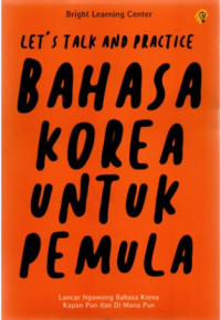 Image of Bahasa korea Untuk Pemula