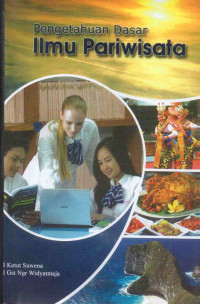 Image of Pengetahuan Dasar Ilmu Pariwisata