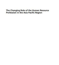 Image of The Changing Role of the Human Resource Profession in the Asia Pacific Region (E-Book)
