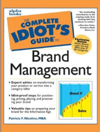 Image of The Complete Idiot's Guide to Brand Management (E-Book)