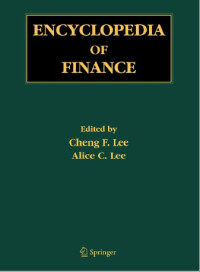 Image of Encyclopedia of Finance (E-Book)