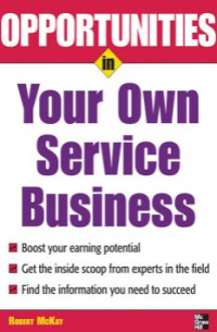 Image of Opportunities in Your Own Service Business (E-Book)