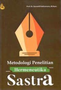 Image of Metodologi Penelitian Hermeneutika Sastra