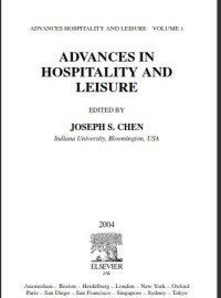 Image of Advances Hospitality and Leisure Volume 1 (E-Book)