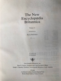 Image of The New Encyclopaedia Britannica (Vol. 11)