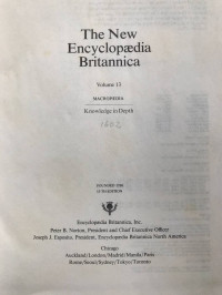 Image of The New Encyclopaedia Britannica  (Vol. 13)