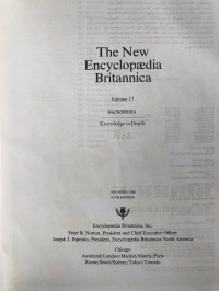 Image of The New  Encyclopaedia Britannnica (Vol. 17)