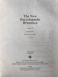 Image of The New Encyclopaedia Britannica (Vol. 19)