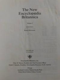 Image of The New Encyclopaedia Britannica (Vol. 2)