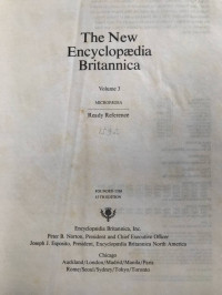 Image of The New Encyclopaedia Britannica (Vol. 3)