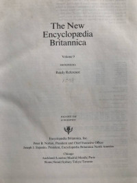 Image of The New Encyclopaedia Britannica (Vol. 9)