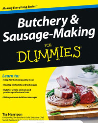 Image of Butchery & sausage-making for dummies (E-Book)